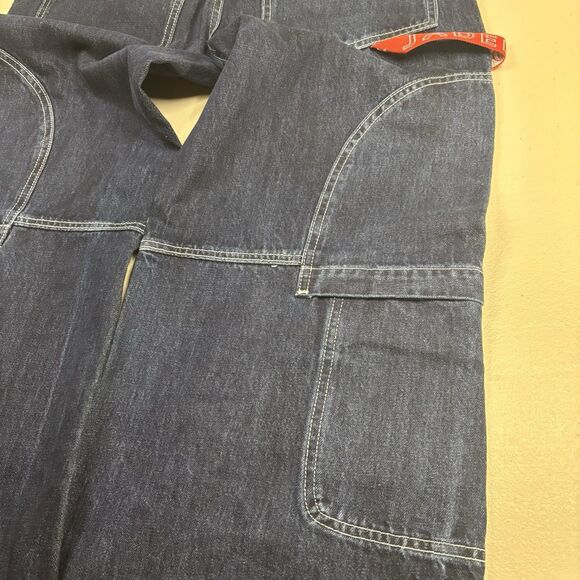 Jaded London Colossus Fit W28  Actual 32 x 32 Wide Leg Baggy Skater Y2K Grunge - Picture 11 of 16